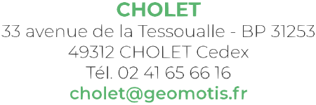 GEOMOTIS CHOLET